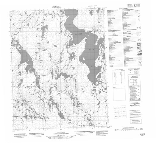 No Title Topographic Paper Map 056J10 at 1:50,000 scale