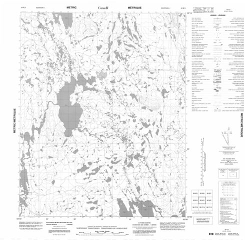 No Title Topographic Paper Map 056K03 at 1:50,000 scale