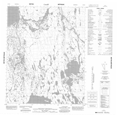 No Title Topographic Paper Map 056K05 at 1:50,000 scale