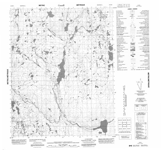 No Title Topographic Paper Map 056K08 at 1:50,000 scale