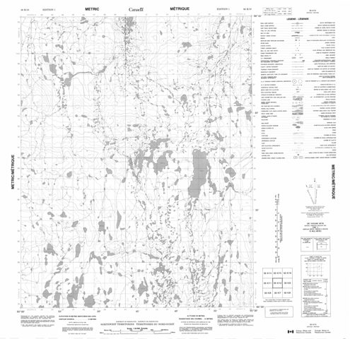 No Title Topographic Paper Map 056K10 at 1:50,000 scale