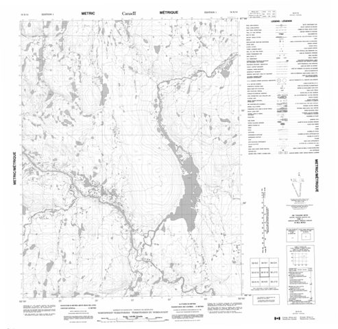 No Title Topographic Paper Map 056K16 at 1:50,000 scale