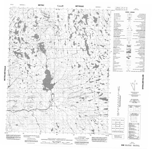 No Title Topographic Paper Map 056L02 at 1:50,000 scale