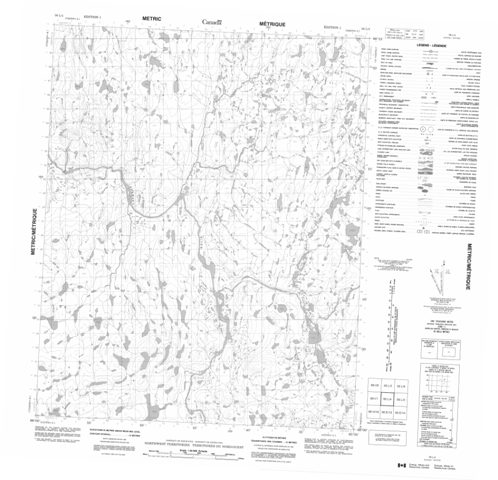 No Title Topographic Paper Map 056L04 at 1:50,000 scale