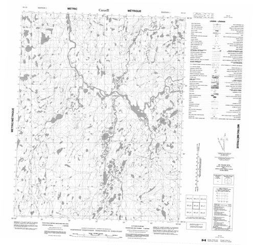 No Title Topographic Paper Map 056L06 at 1:50,000 scale