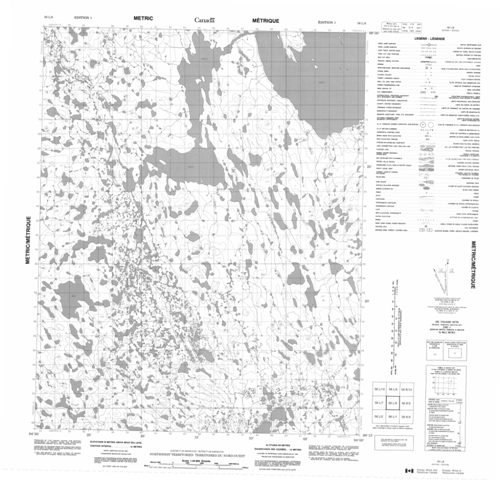 No Title Topographic Paper Map 056L08 at 1:50,000 scale