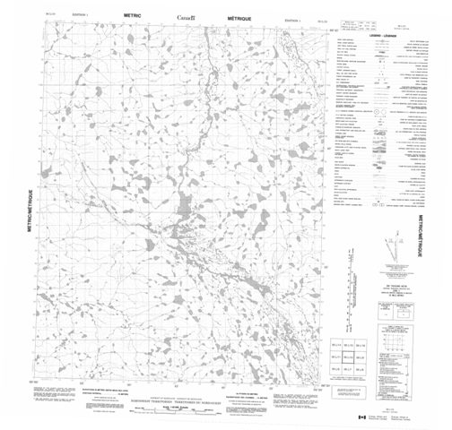 No Title Topographic Paper Map 056L10 at 1:50,000 scale
