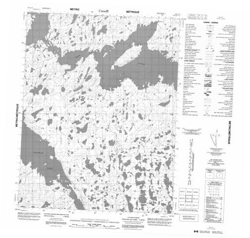No Title Topographic Paper Map 056L13 at 1:50,000 scale