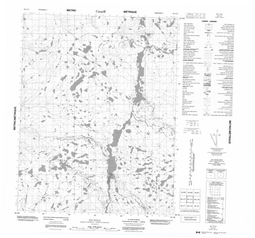 No Title Topographic Paper Map 056L15 at 1:50,000 scale
