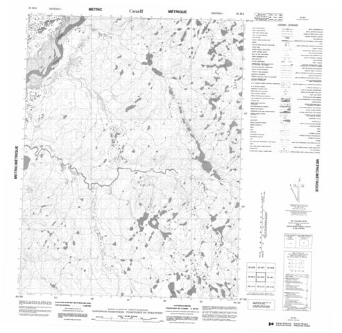 No Title Topographic Paper Map 056M02 at 1:50,000 scale