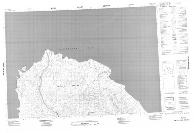 No Title Topographic Paper Map 059D11 at 1:50,000 scale