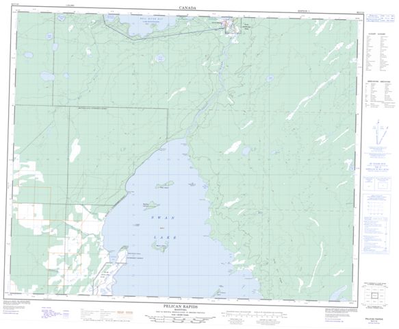 Pelican Rapids Topographic Paper Map 063C10 at 1:50,000 scale