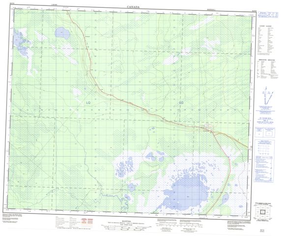 No Title Topographic Paper Map 063F06 at 1:50,000 scale
