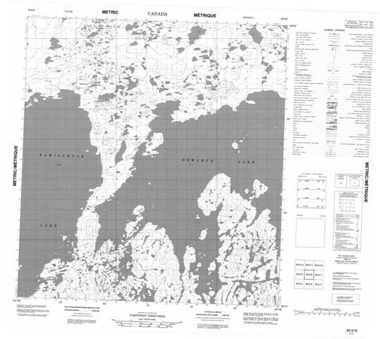 No Title Topographic Paper Map 065K06 at 1:50,000 scale