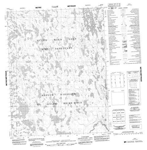 No Title Topographic Paper Map 066M01 at 1:50,000 scale