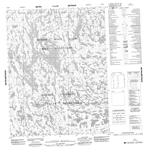 No Title Topographic Paper Map 066M02 at 1:50,000 scale