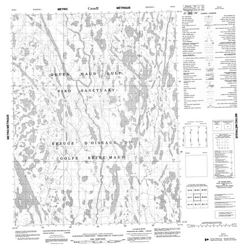 No Title Topographic Paper Map 066M04 at 1:50,000 scale