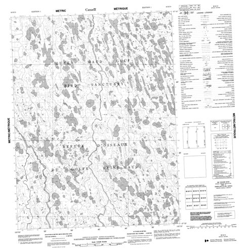 No Title Topographic Paper Map 066M10 at 1:50,000 scale