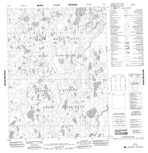 No Title Topographic Paper Map 066M12 at 1:50,000 scale