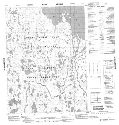 No Title Topographic Paper Map 066M14 at 1:50,000 scale