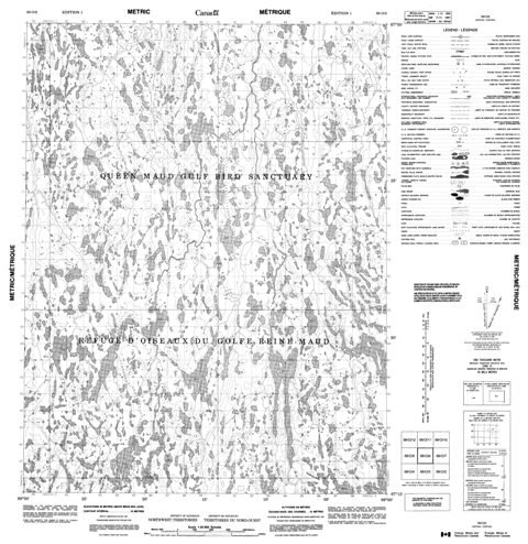 No Title Topographic Paper Map 066O06 at 1:50,000 scale