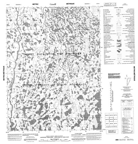 No Title Topographic Paper Map 066O09 at 1:50,000 scale