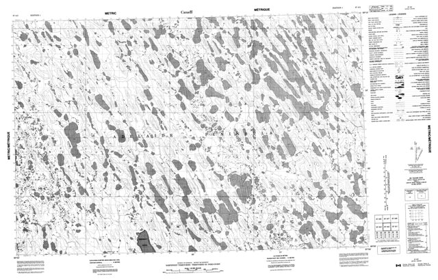 No Title Topographic Paper Map 067A02 at 1:50,000 scale