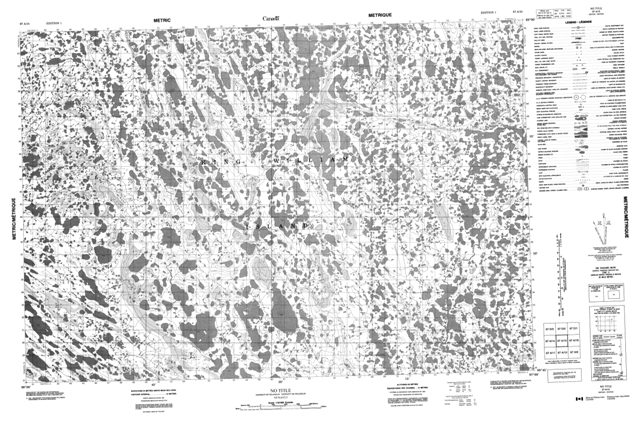 No Title Topographic Paper Map 067A15 at 1:50,000 scale