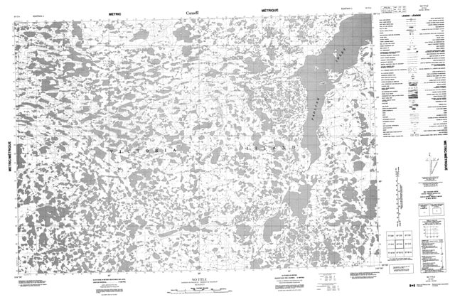 No Title Topographic Paper Map 067C04 at 1:50,000 scale