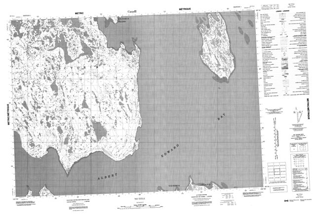 No Title Topographic Paper Map 067C11 at 1:50,000 scale