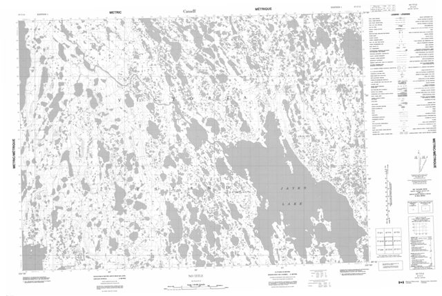 No Title Topographic Paper Map 067C13 at 1:50,000 scale