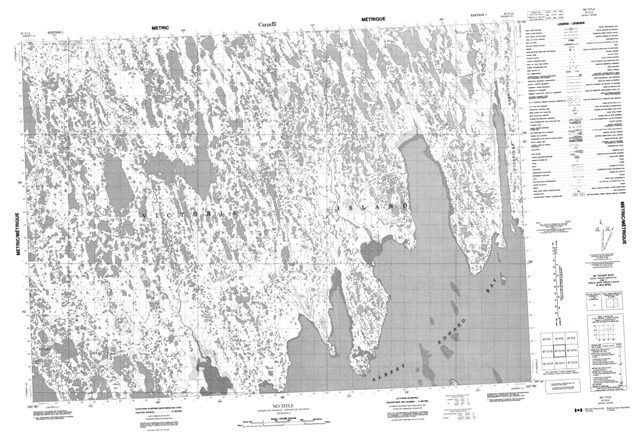 No Title Topographic Paper Map 067C14 at 1:50,000 scale