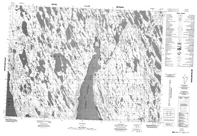 No Title Topographic Paper Map 067C15 at 1:50,000 scale