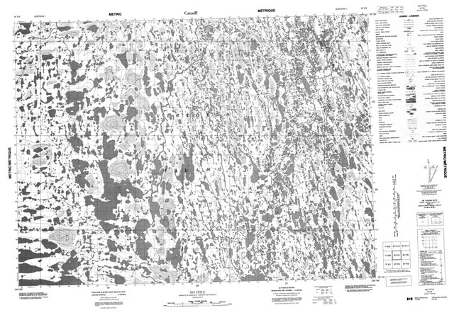 No Title Topographic Paper Map 067F05 at 1:50,000 scale