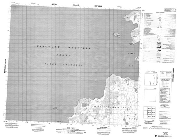 Ede Point Topographic Paper Map 068C10 at 1:50,000 scale