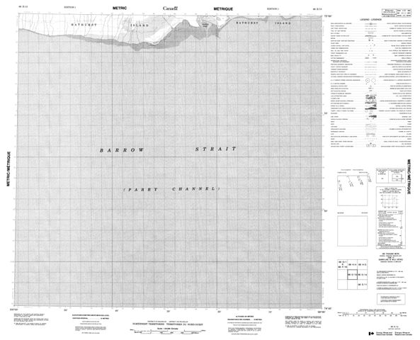 No Title Topographic Paper Map 068E13 at 1:50,000 scale