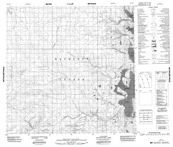 No Title Topographic Paper Map 068H06 at 1:50,000 scale