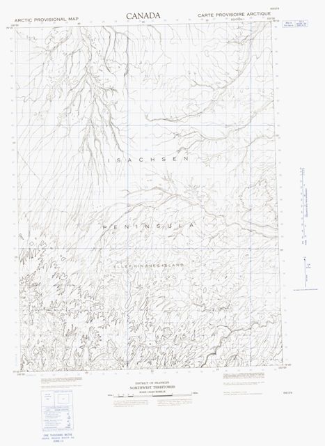 No Title Topographic Paper Map 069G04 at 1:50,000 scale