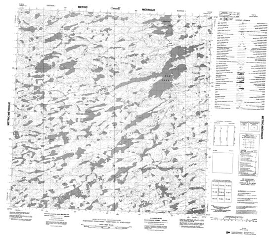 No Title Topographic Paper Map 075B12 at 1:50,000 scale