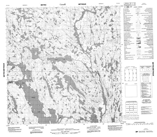 No Title Topographic Paper Map 075C12 at 1:50,000 scale