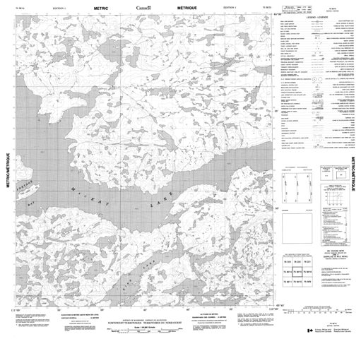 No Title Topographic Paper Map 075M15 at 1:50,000 scale
