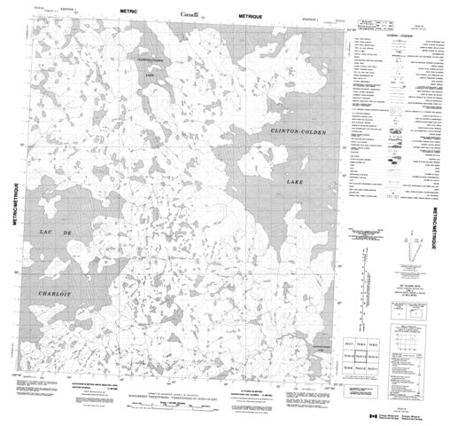 No Title Topographic Paper Map 075O13 at 1:50,000 scale