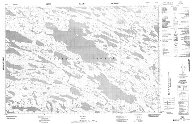 No Title Topographic Paper Map 077B14 at 1:50,000 scale