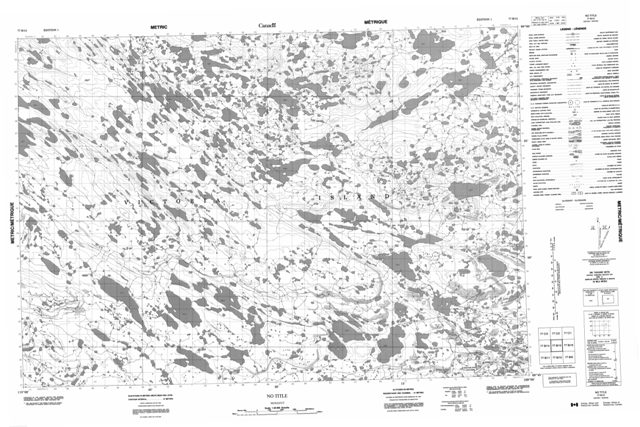 No Title Topographic Paper Map 077B15 at 1:50,000 scale