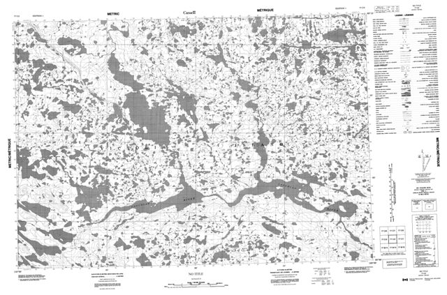 No Title Topographic Paper Map 077C02 at 1:50,000 scale