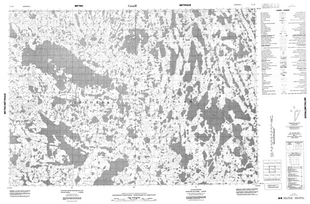 No Title Topographic Paper Map 077C06 at 1:50,000 scale