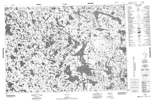 No Title Topographic Paper Map 077C07 at 1:50,000 scale
