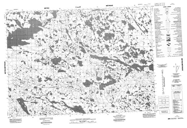 No Title Topographic Paper Map 077C09 at 1:50,000 scale