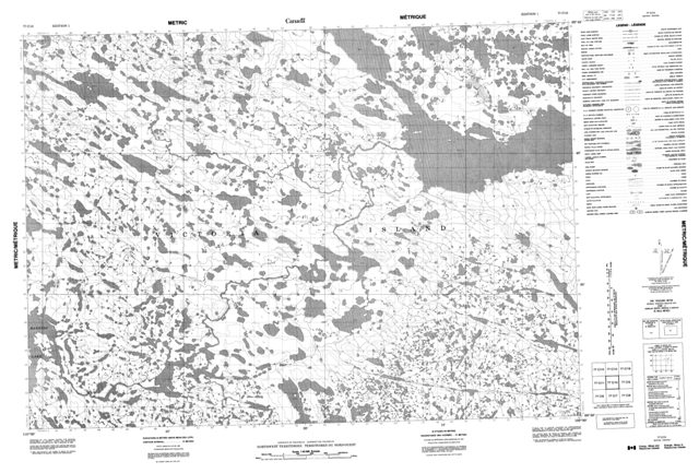 No Title Topographic Paper Map 077C10 at 1:50,000 scale