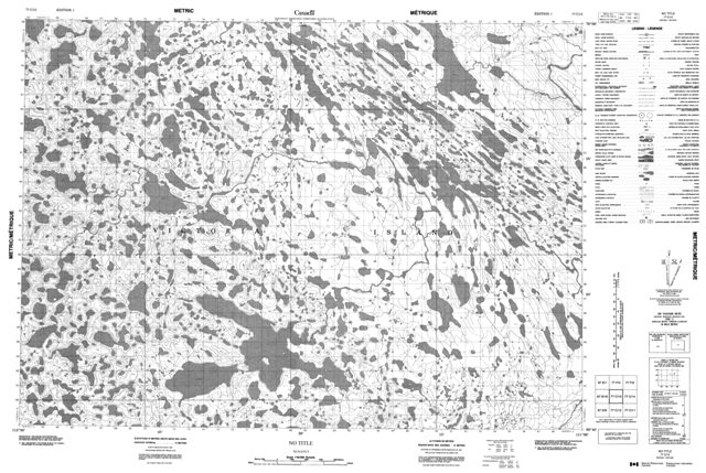 No Title Topographic Paper Map 077C13 at 1:50,000 scale